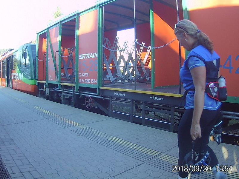 from Horní Planá station to Stožec